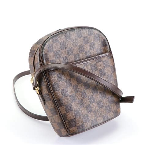 louis vuitton ipanema cross body with damier ebene canvas